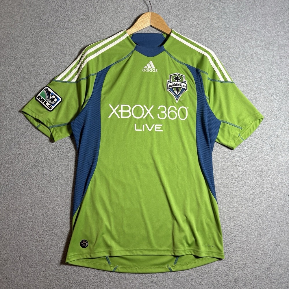 Adidas Seattle Sounders 2009 Ljungberg #10 Green Xbox Jersey Mens M